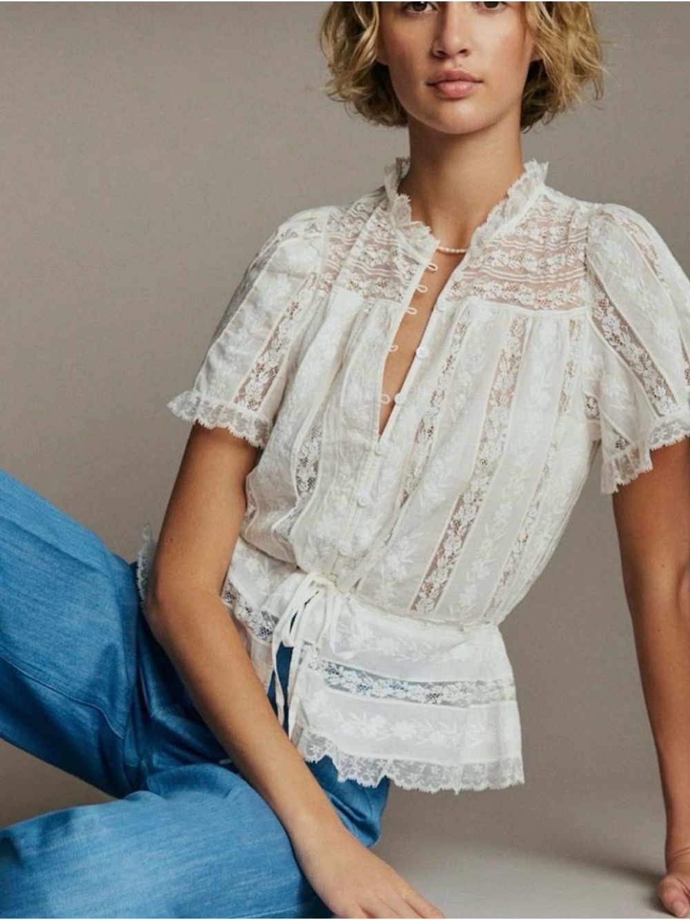 Sezane Shenali blouse - Picture 3 of 3